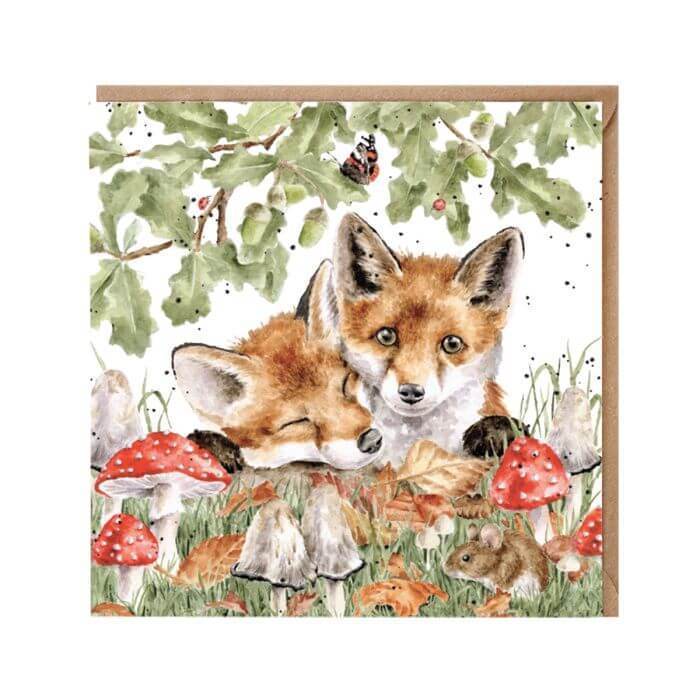 Under The Oak Tree Birthday Card - House of Cards