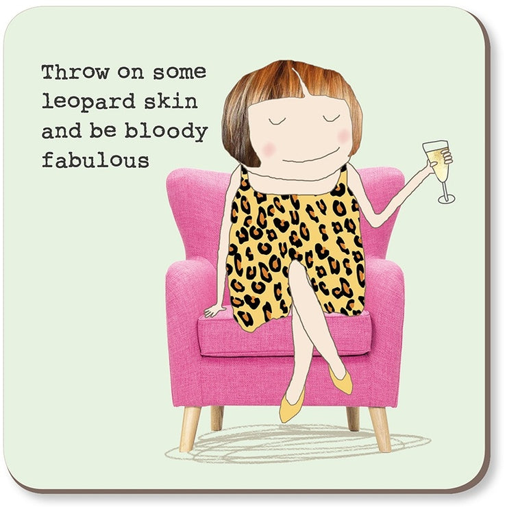 Leopard Skin Coaster