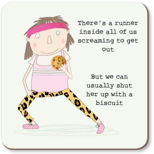 Runner Biscuit Coaster - House of Cards