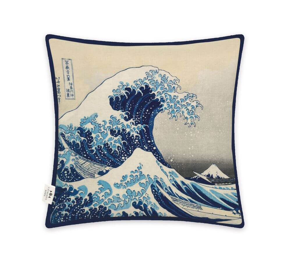 Great Wave Cushion - House of Cards