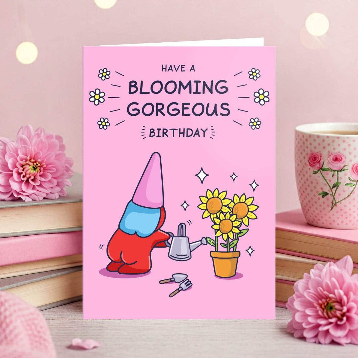 Blooming Gorgeous Birthday Card - House of Cards