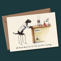 Lab Testing Birthday Card