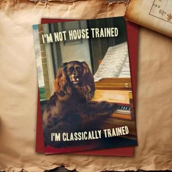 Classically Trained Birthday Card