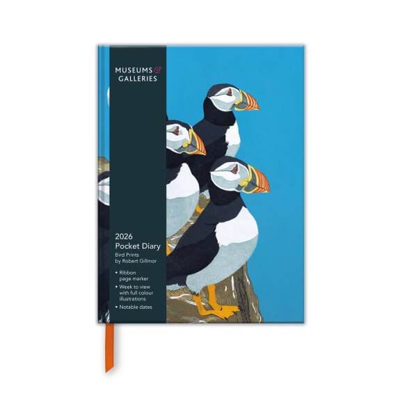 2026 Pocket Diary Bird Prints - House of Cards