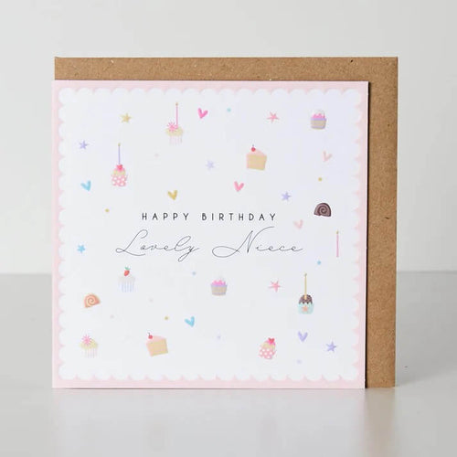 Niece Cake Birthday Card