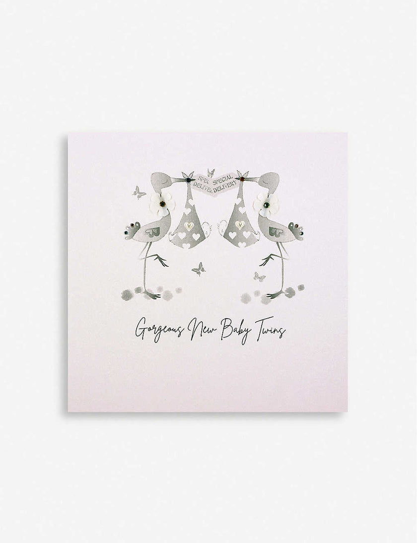 New Baby Twins Card