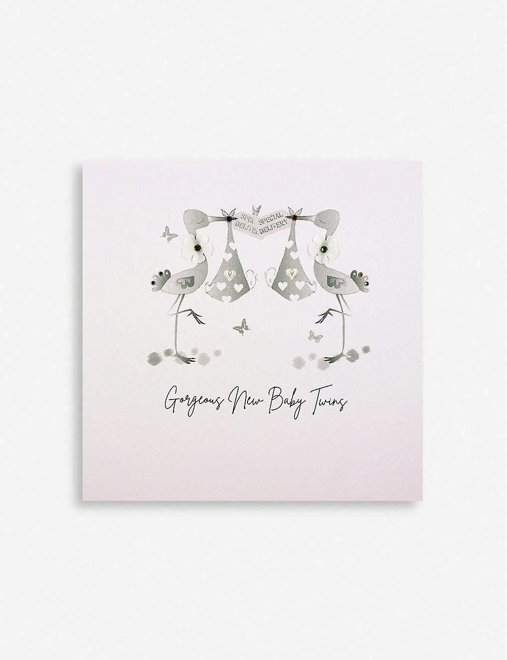 New Baby Twins Card