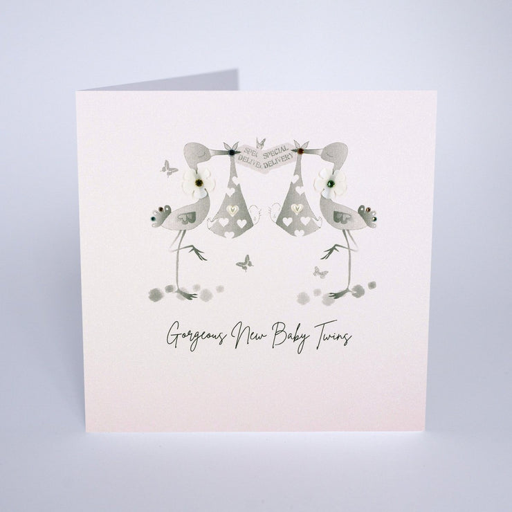 New Baby Twins Card