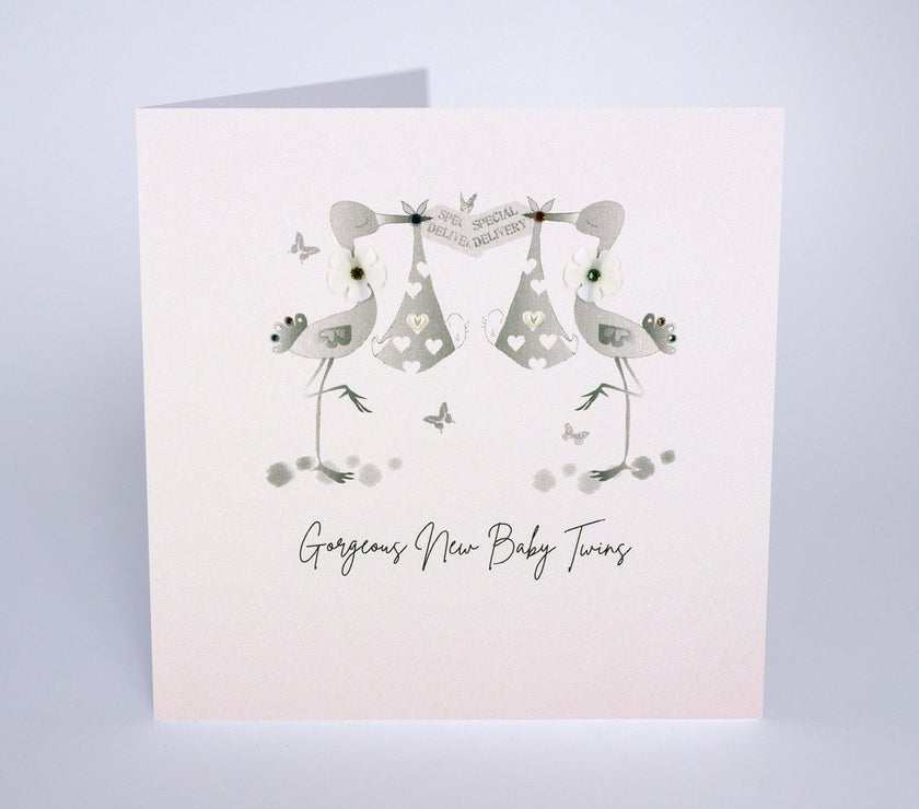New Baby Twins Card