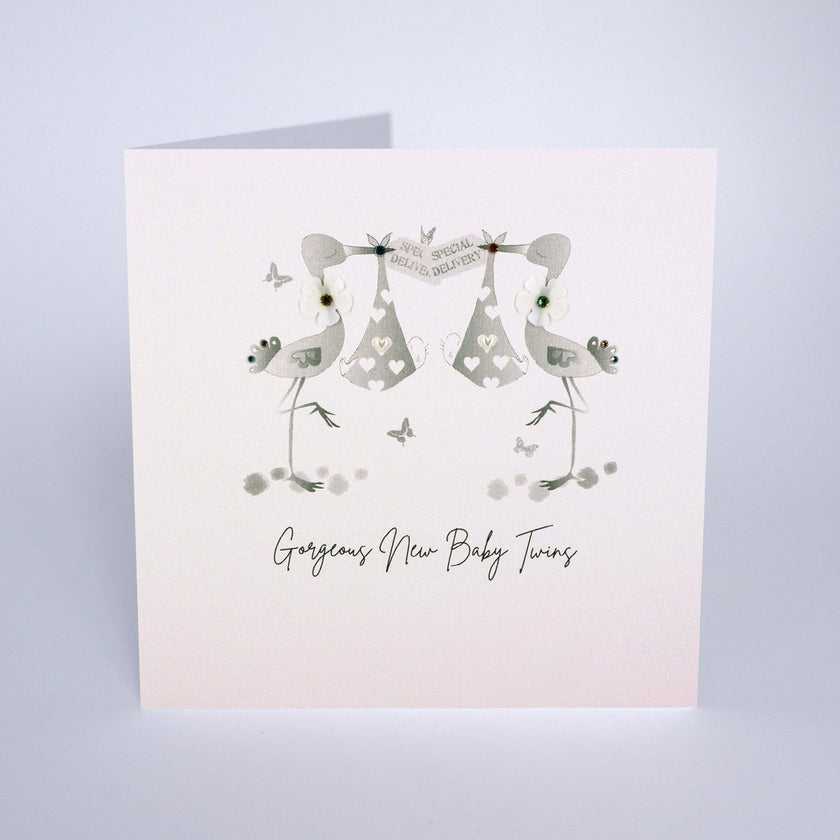 New Baby Twins Card