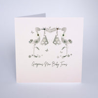 New Baby Twins Card