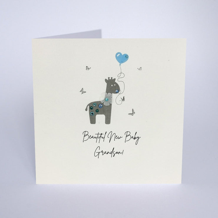 Grandson New Baby Card