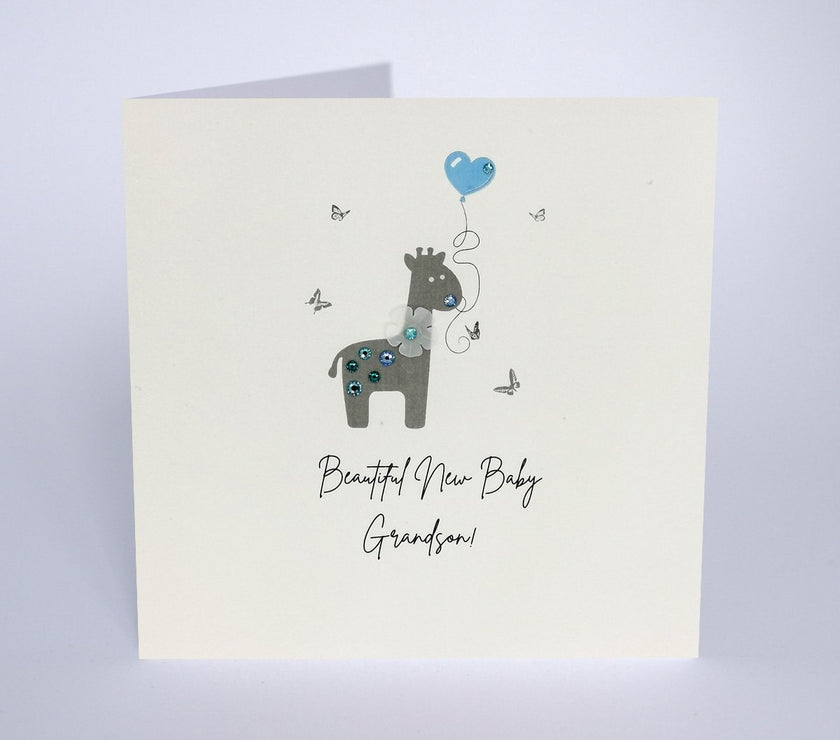 Grandson New Baby Card