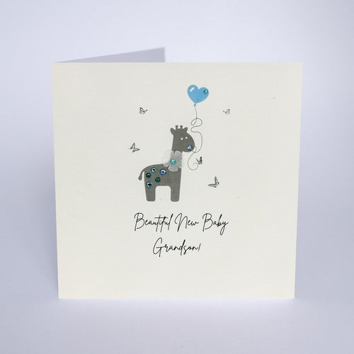 Grandson New Baby Card