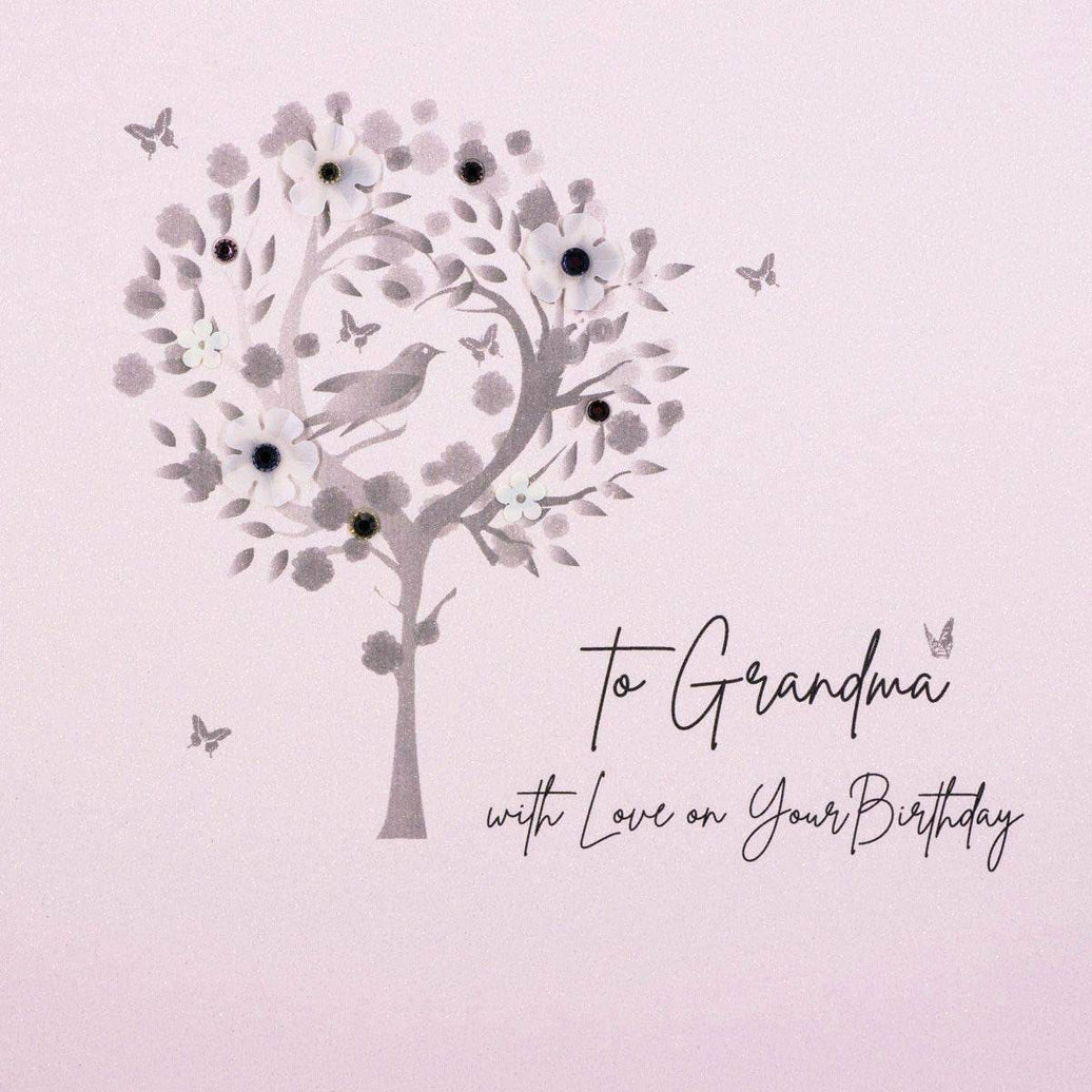 Grandma With Love Birthday Card - House of Cards