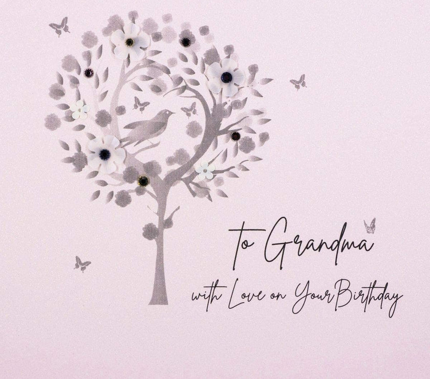 Grandma With Love Birthday Card