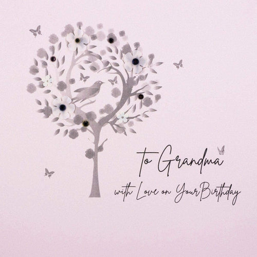Grandma With Love Birthday Card