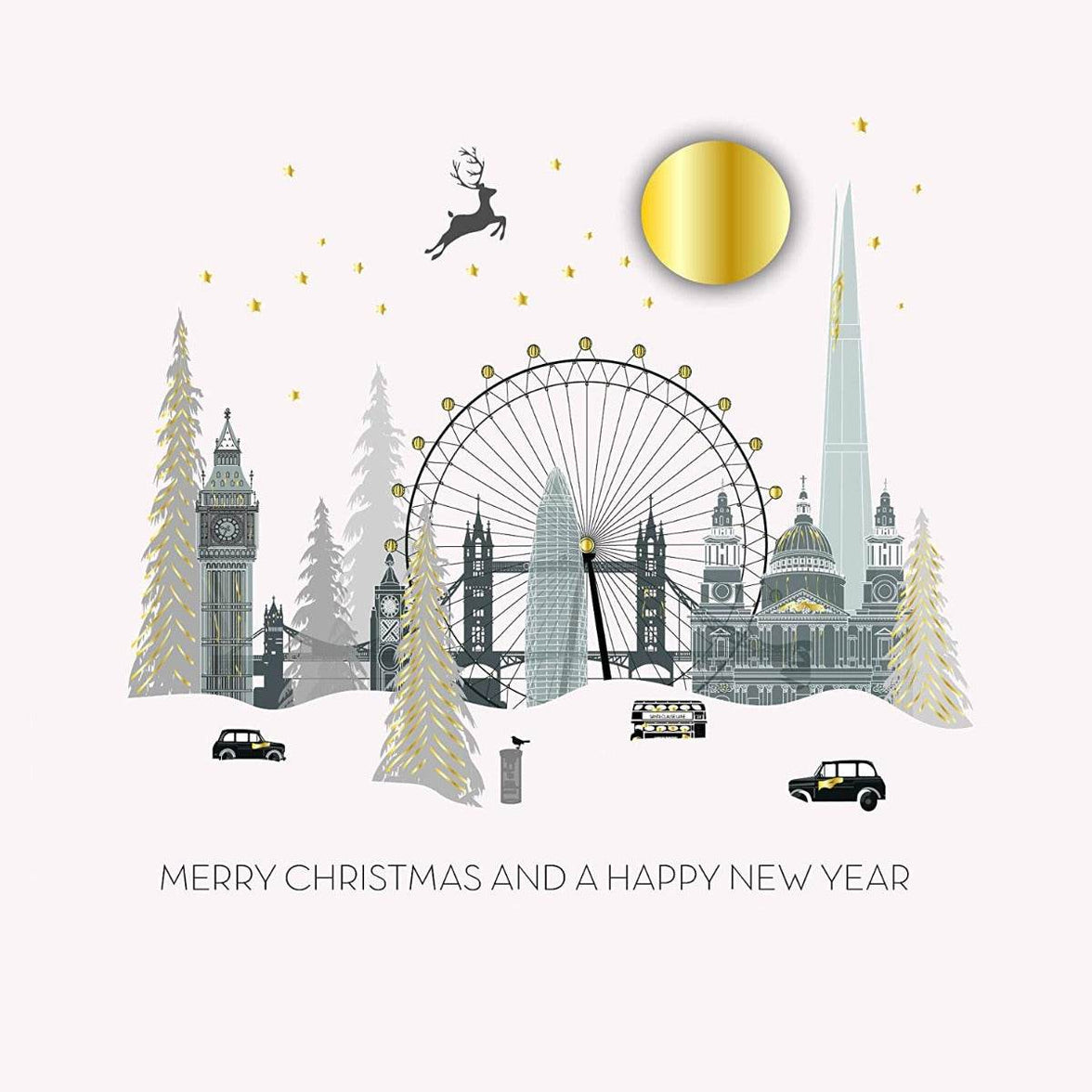 Diamond Blush London at Christmas Boxed Cards - House of Cards
