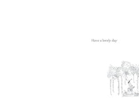 Daisy Patch Dalmatian Card Birthday Card