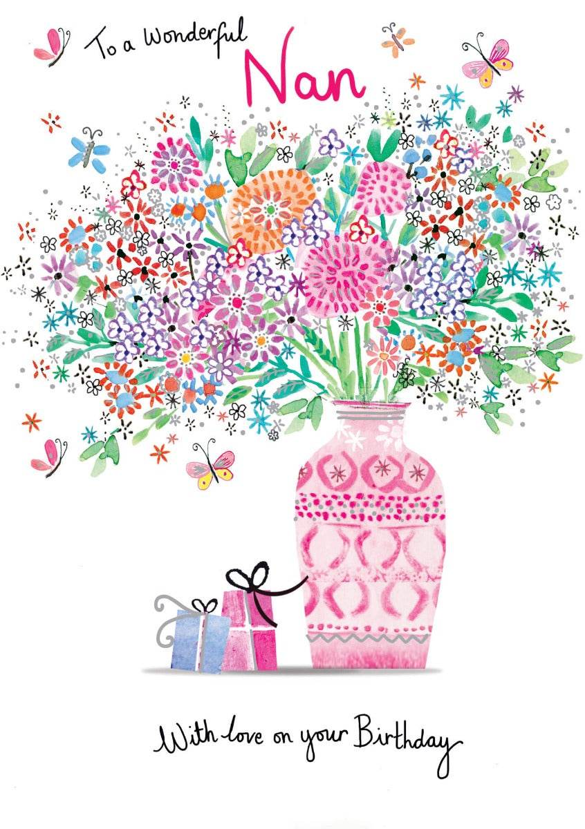 Nan Birthday Card - House of Cards