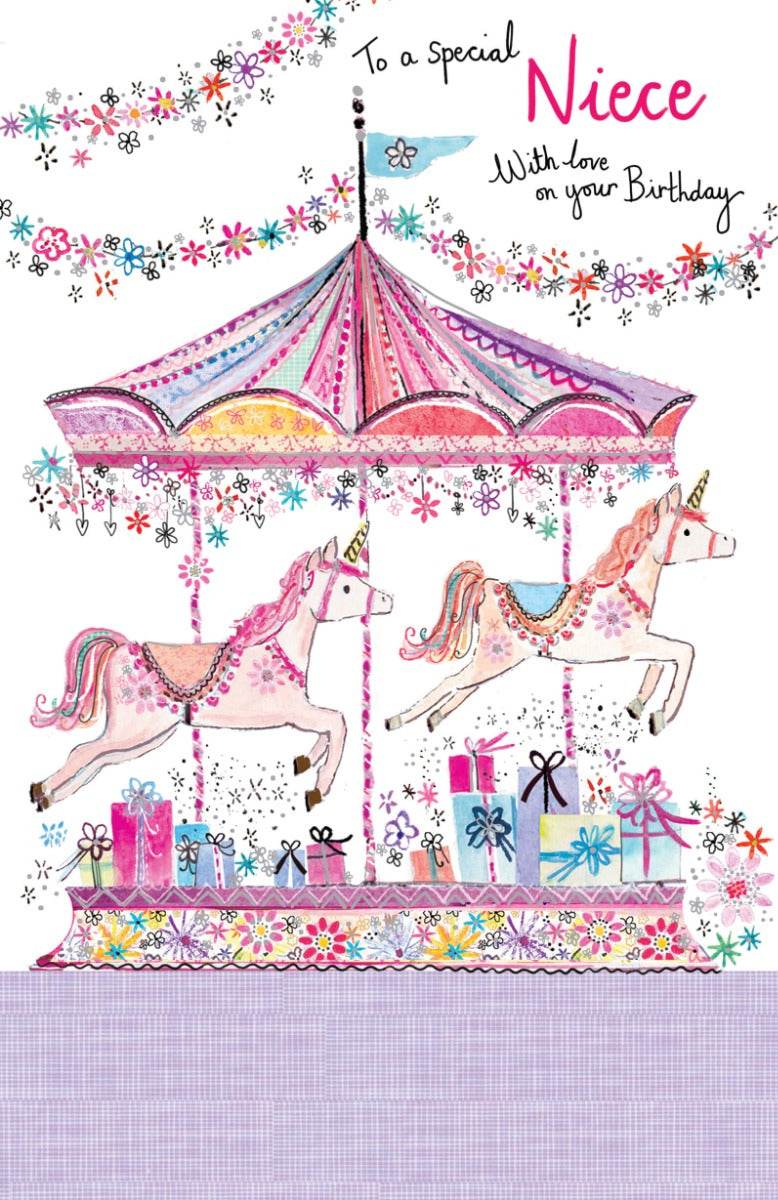 Niece Birthday Card - House of Cards