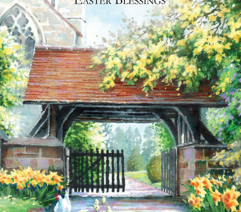 Church Gate Easter Card