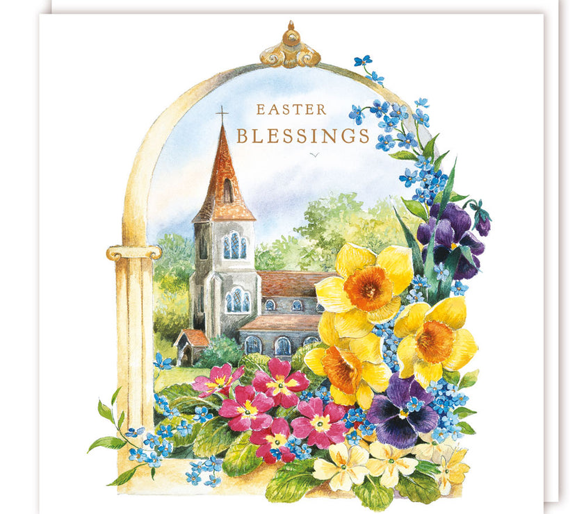 Church Blessings Easter Card