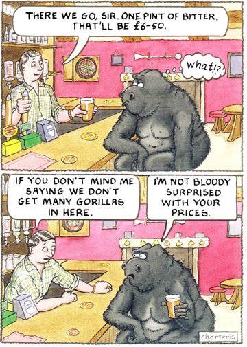 These Prices Birthday Card - House of Cards