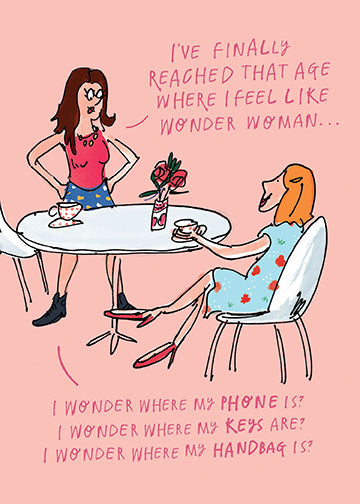 Wonder Woman Greeting Card