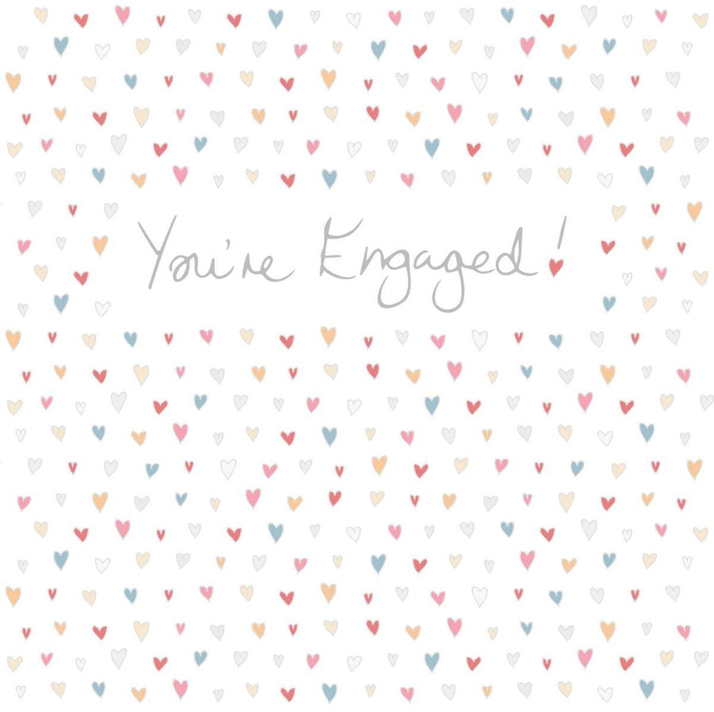 Ella Bella Rose You're Engaged Greeting Card - House of Cards