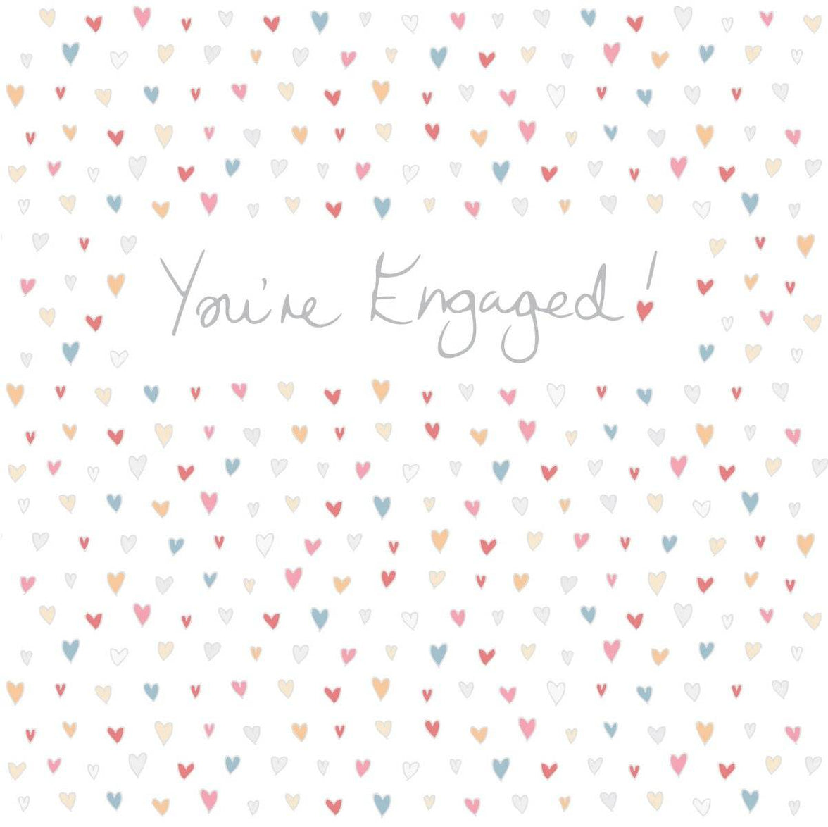 Ella Bella Rose You're Engaged Greeting Card - House of Cards