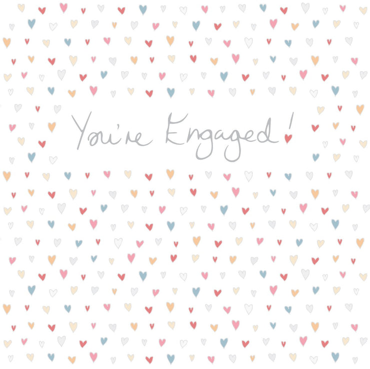 Ella Bella Rose You're Engaged Greeting Card