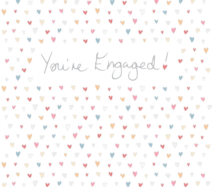 Ella Bella Rose You're Engaged Greeting Card
