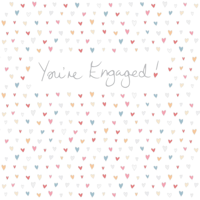 Ella Bella Rose You're Engaged Greeting Card