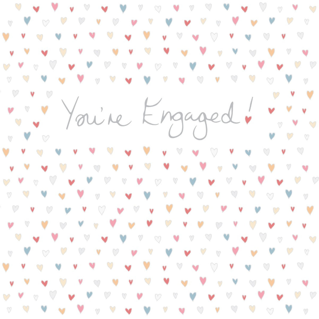 Ella Bella Rose You're Engaged Greeting Card