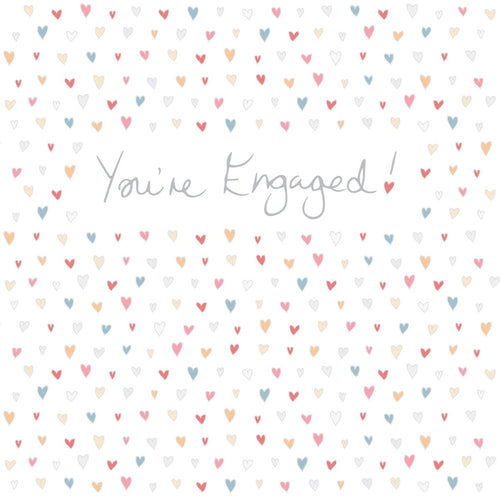Ella Bella Rose You're Engaged Greeting Card