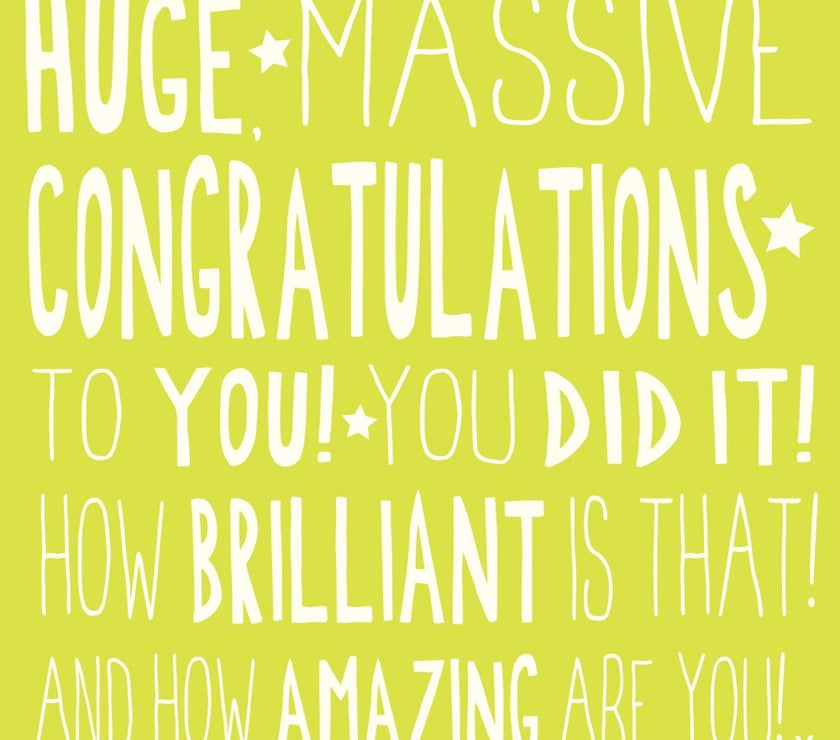 Ella Bella Rose Congratulations Card