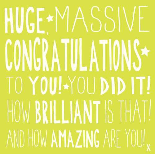 Ella Bella Rose Congratulations Card
