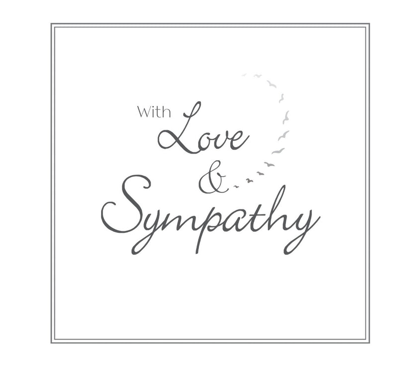 Ella Bella Rose Love and Sympathy Greeting Card
