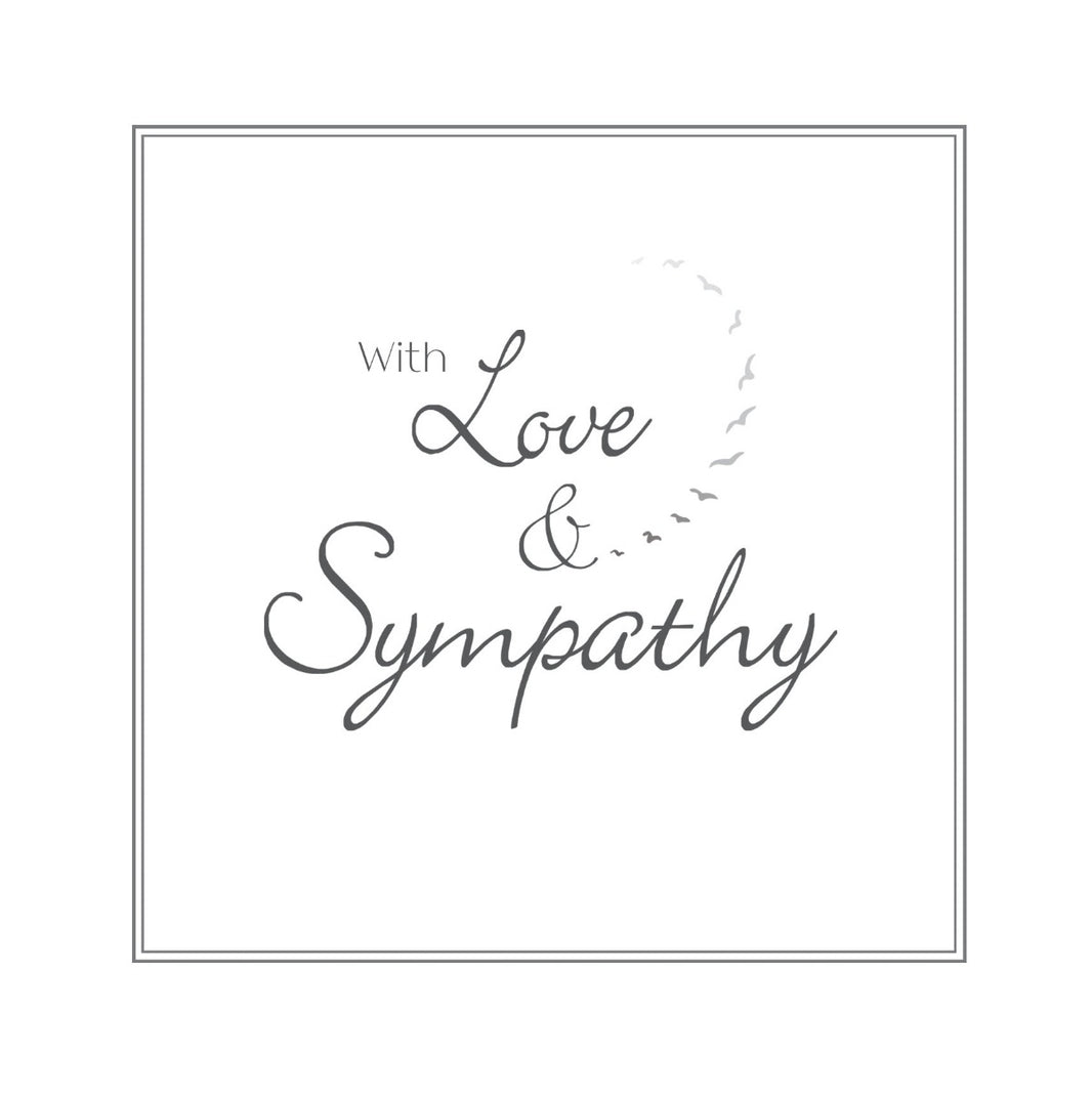 Ella Bella Rose Love and Sympathy Greeting Card