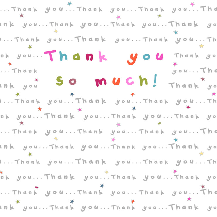 Ella Bella Rose Thank You Card