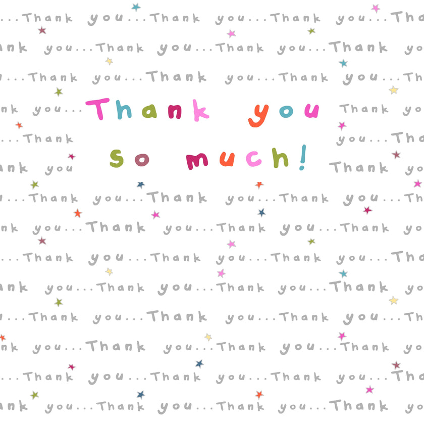Ella Bella Rose Thank You Card