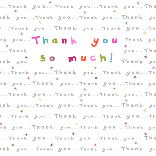 Ella Bella Rose Thank You Card