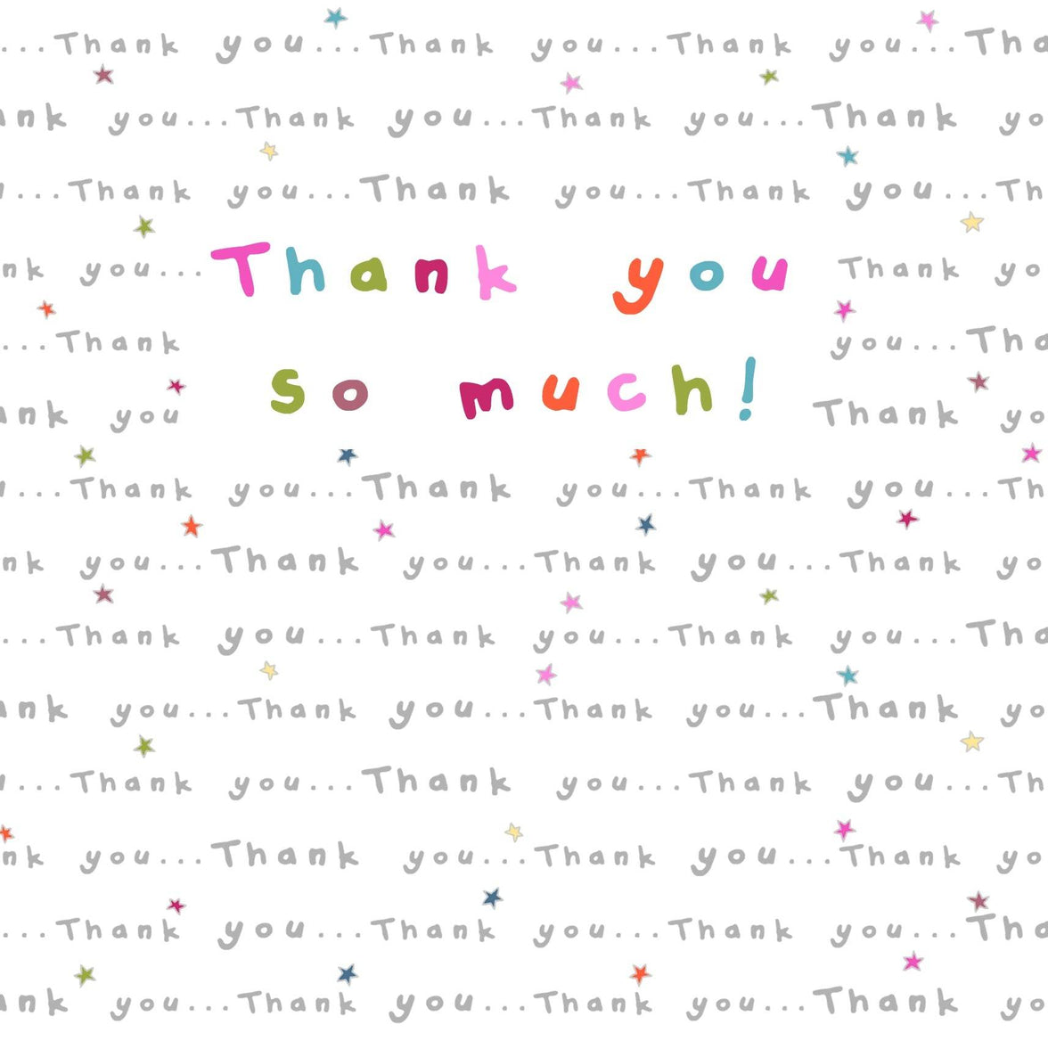 Ella Bella Rose Thank You Card - House of Cards