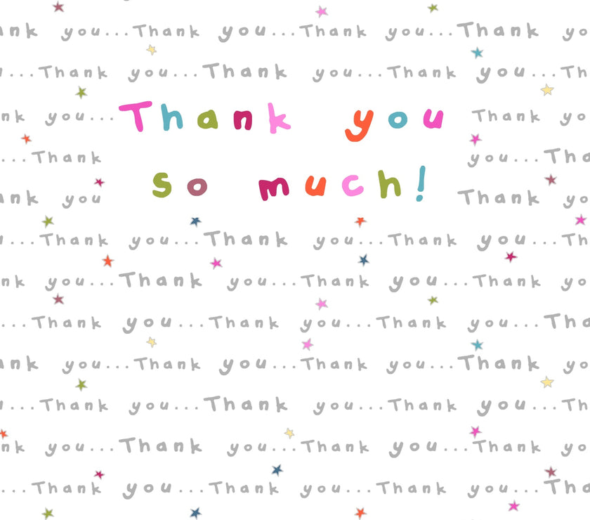 Ella Bella Rose Thank You Card
