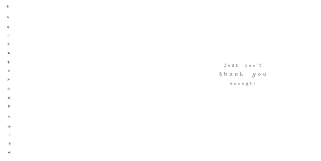 Ella Bella Rose Thank You Card