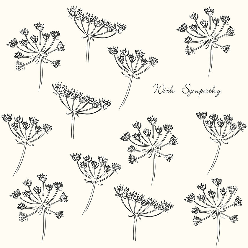 Ella Bella Rose With Sympathy Card