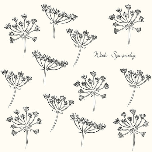 Ella Bella Rose With Sympathy Card