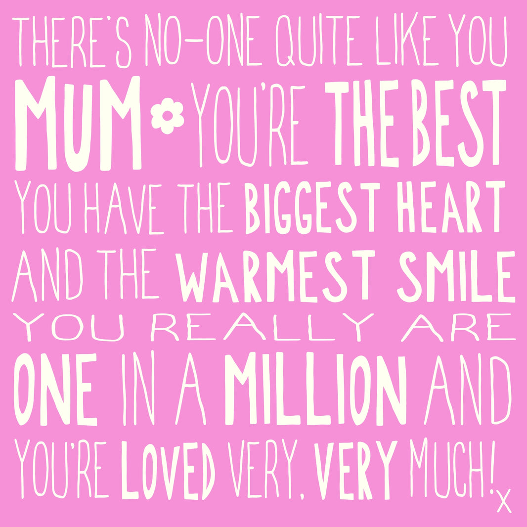 Ella Bella Rose Mum Birthday Card