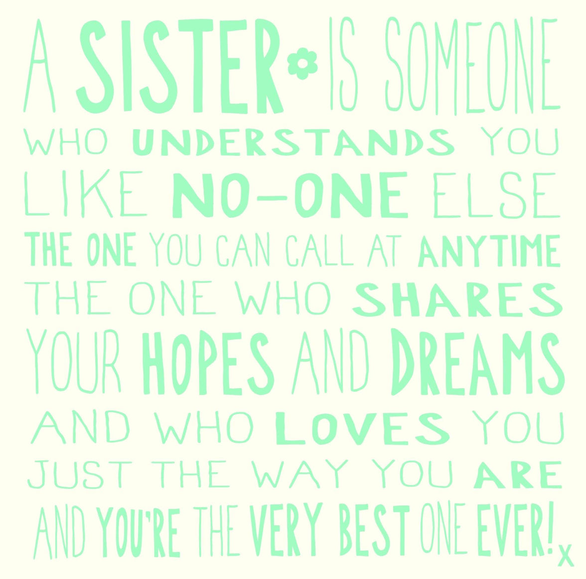 Ella Bella Rose Sister Birthday Card - House of Cards